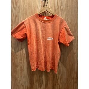 Vintage 1970s 1975 Winter Festival T-Shirt Orange Women's Small